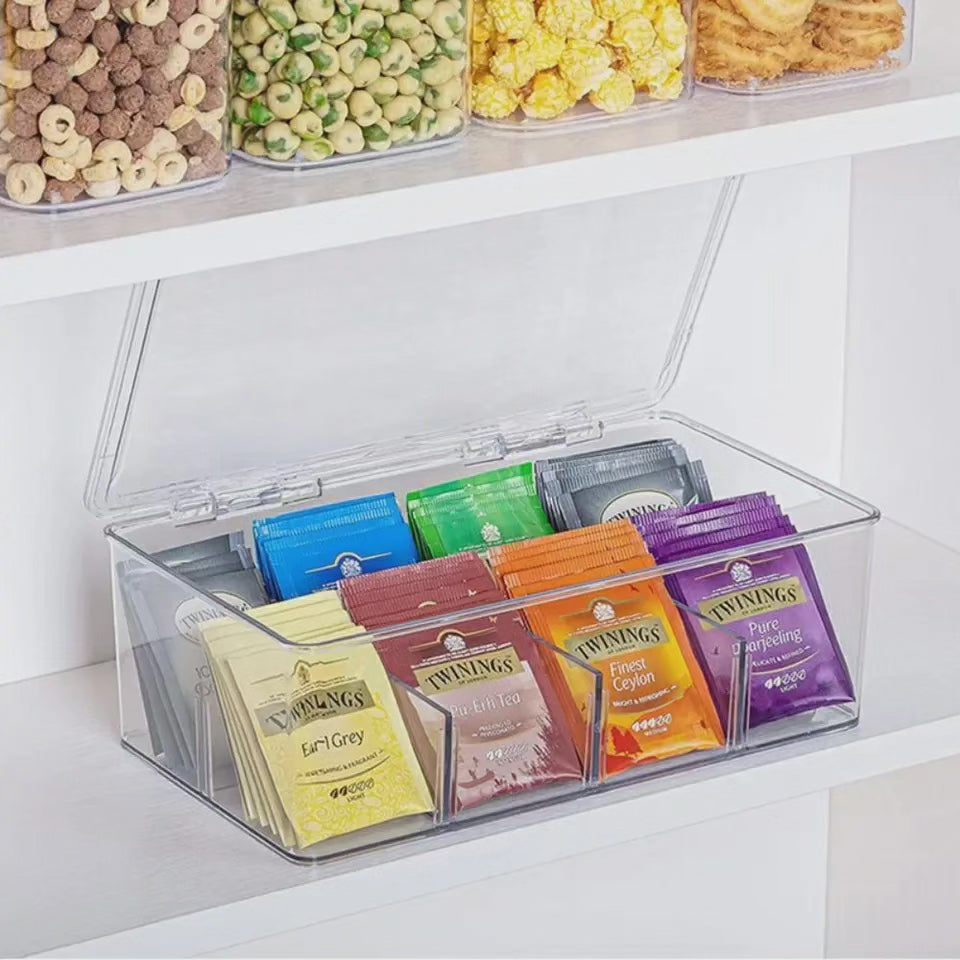 Organisateur de sachets de thé en acrylique