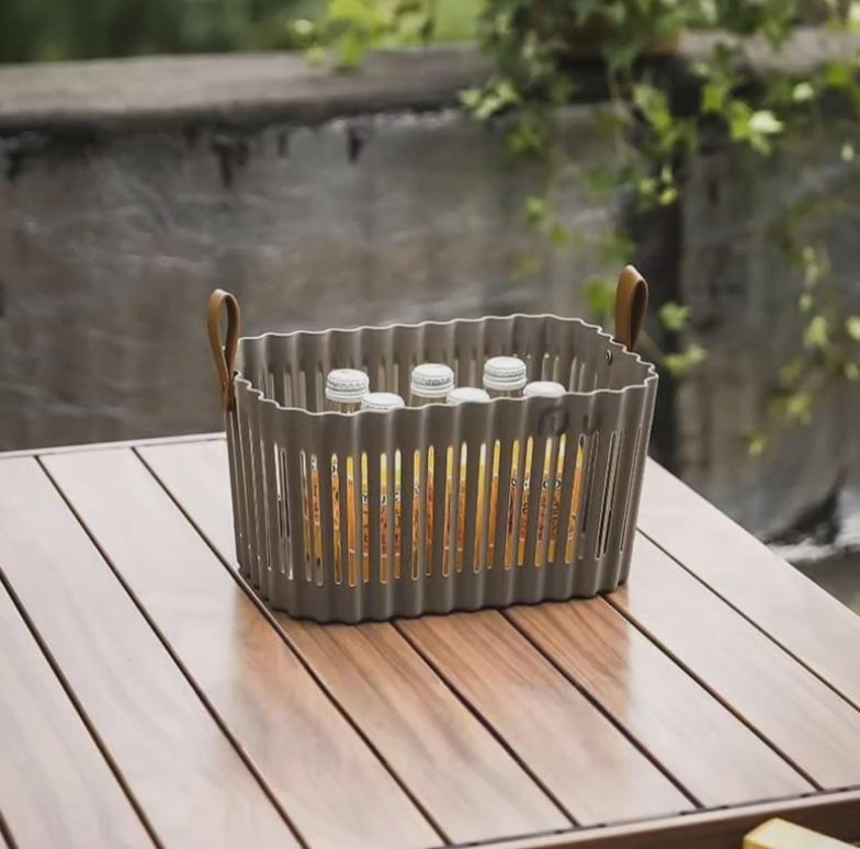 Panier de rangement/Panier à linge organisateur avec poignées