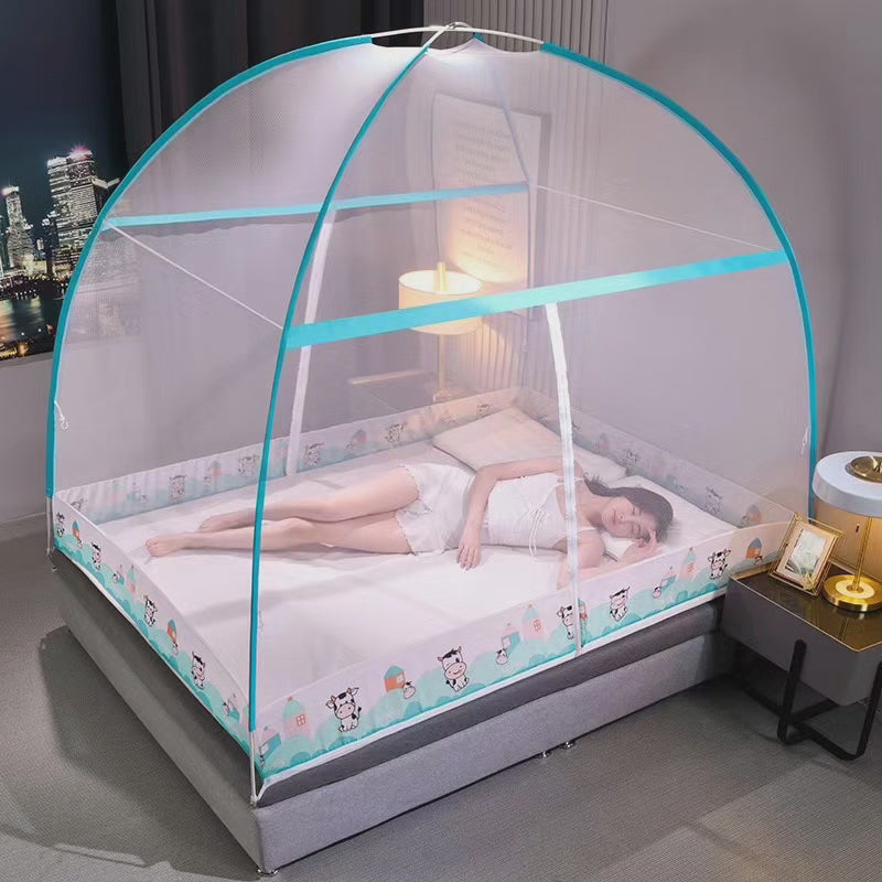 Tente pliable comme moustiquaire