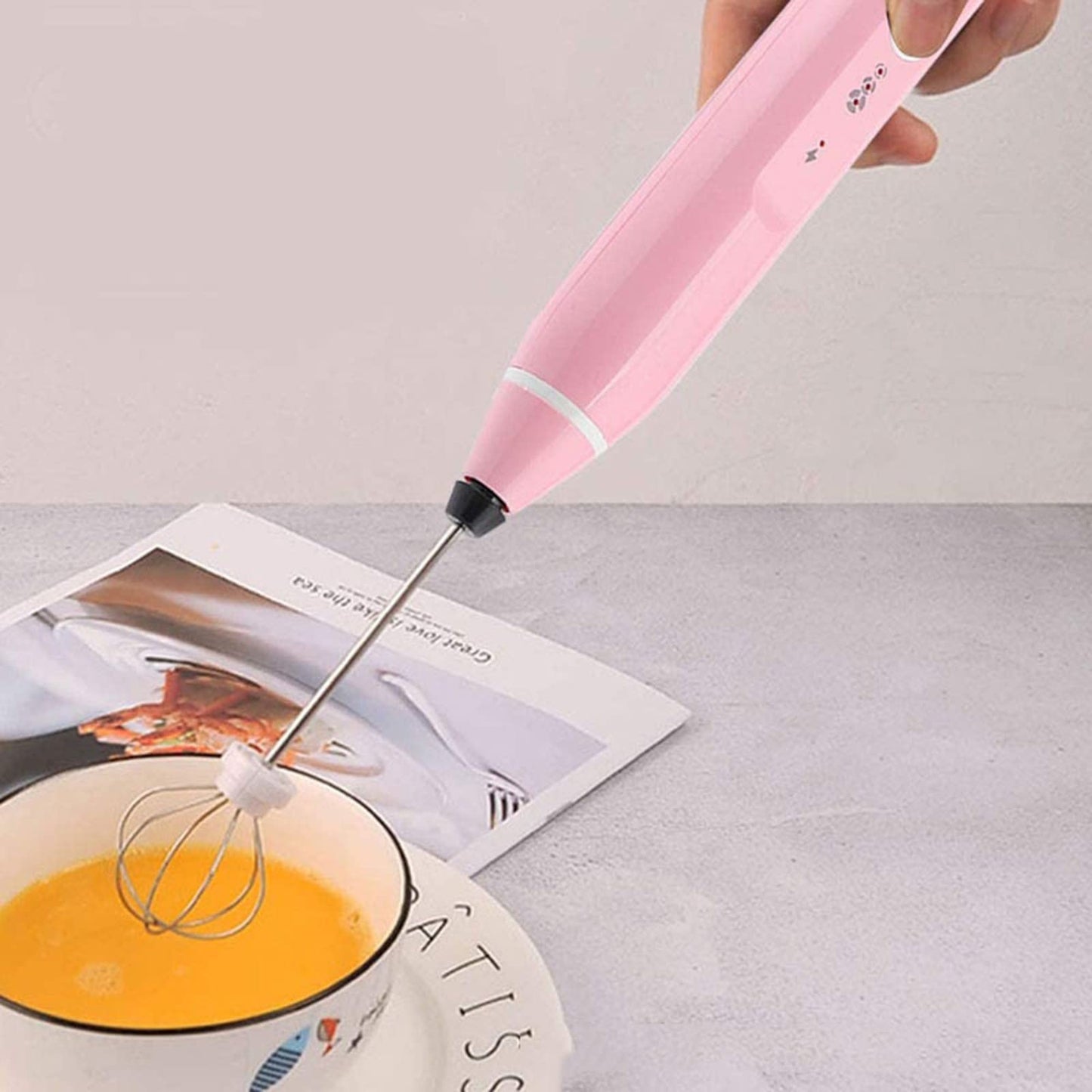 2 en 1 Fouet rechargeable
