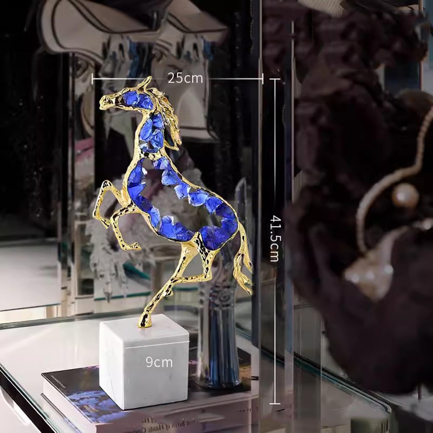 Décor de statue de cheval