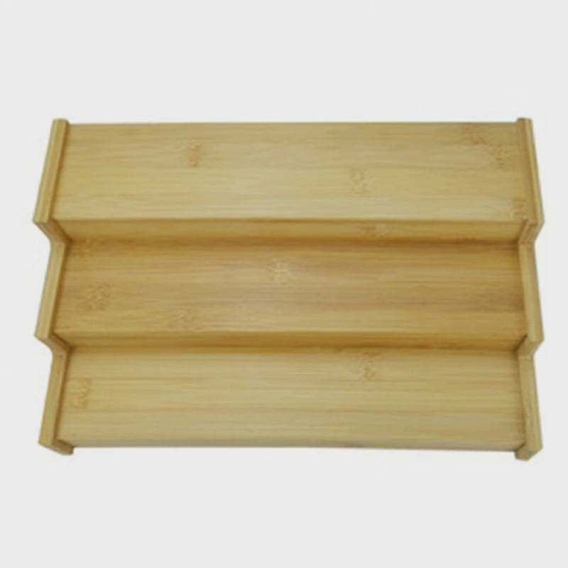 Étagère à épices en bambou