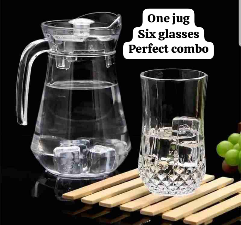 Combo Parfait 1 Pichet + 6 Verres