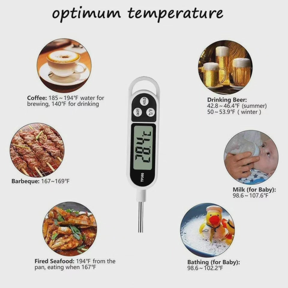 Thermomètre numérique de cuisine