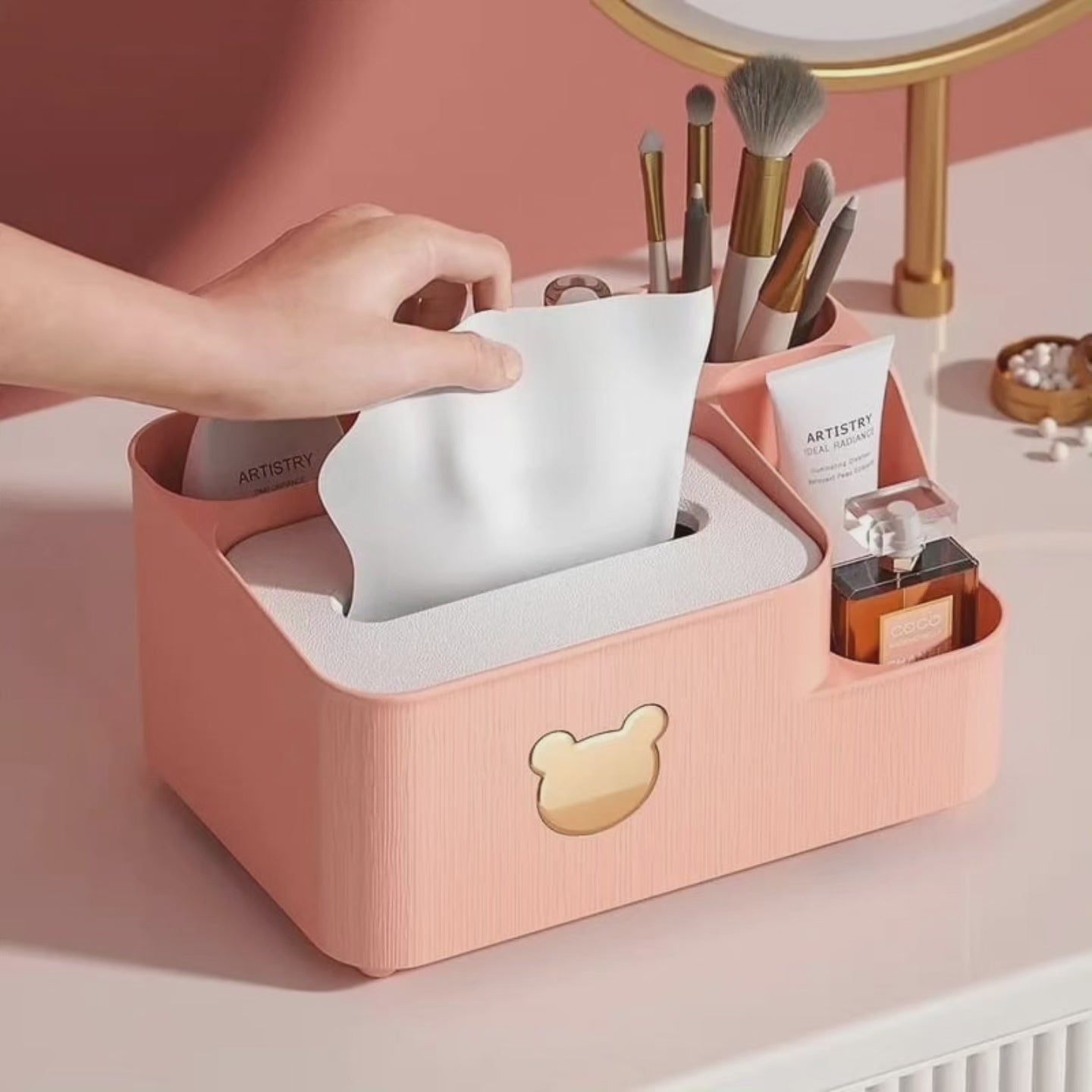 Boîte de rangement de bureau