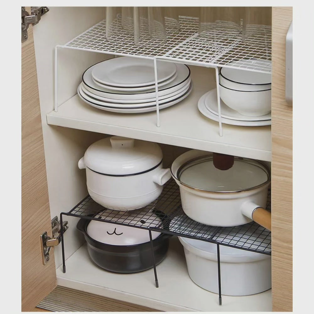 Étagère de rangement pour évier réglable