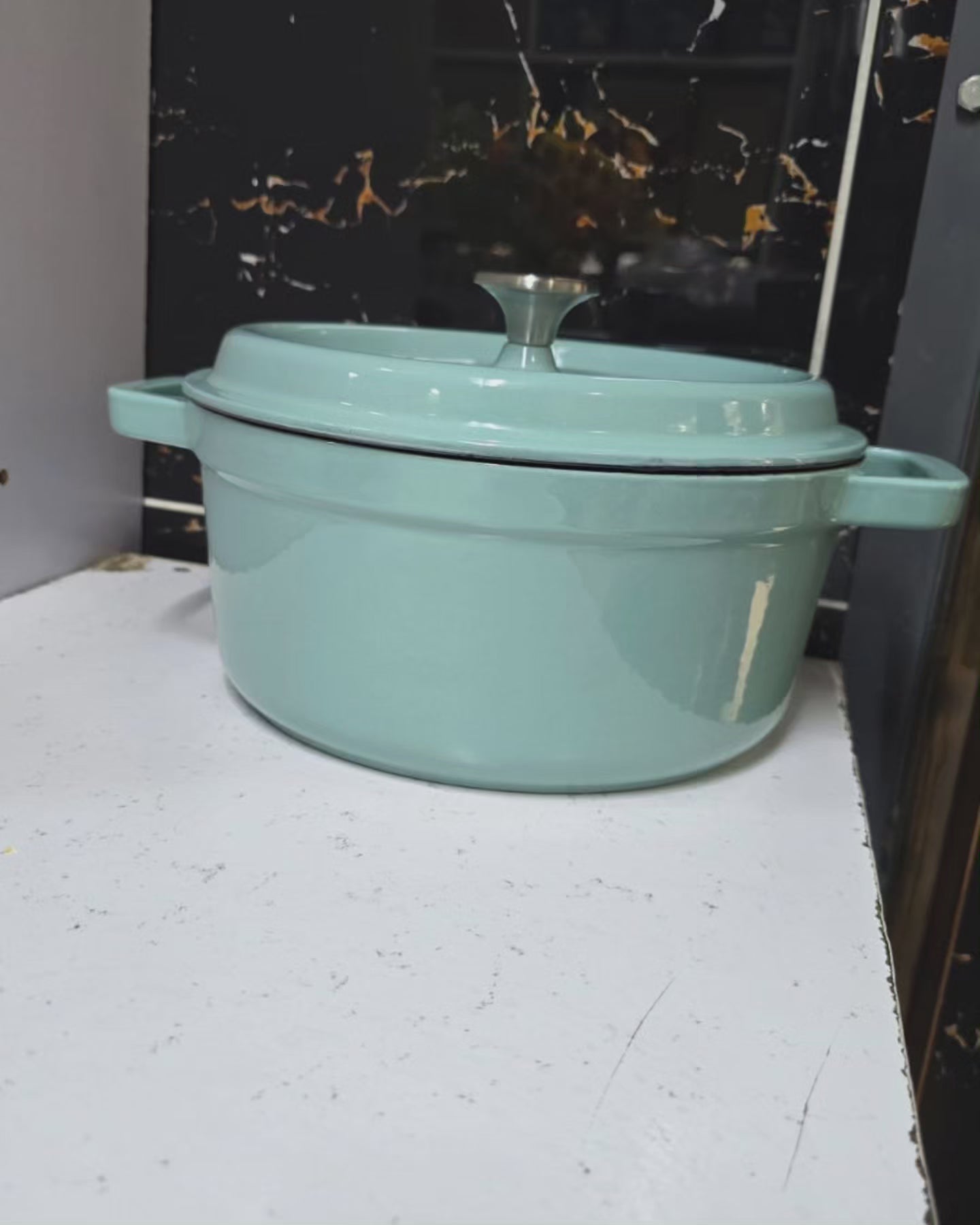 Casserole en fonte émaillée