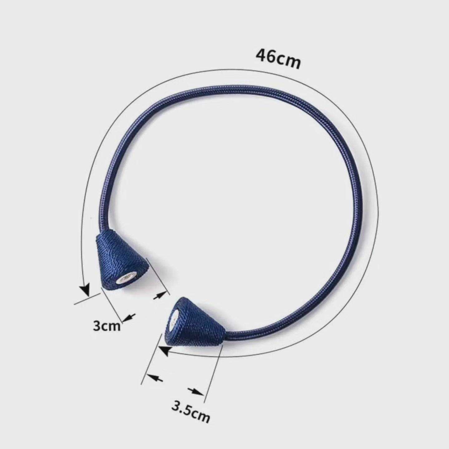 Attaches de rideau magnétiques