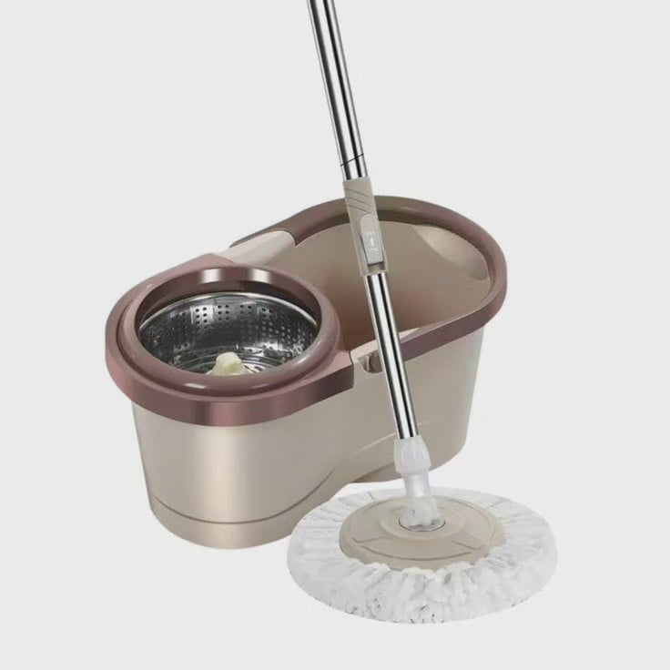 Mop métallique avec seau
