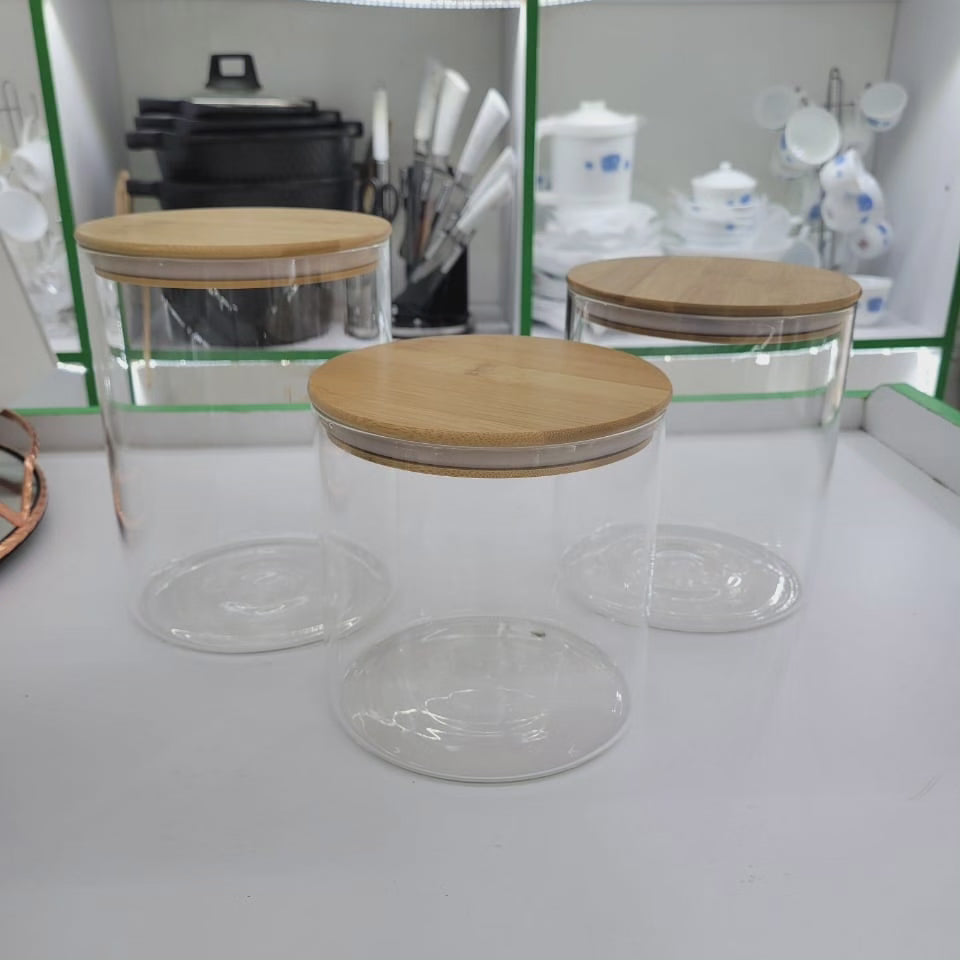 Conteneurs de stockage en verre à grande capacité