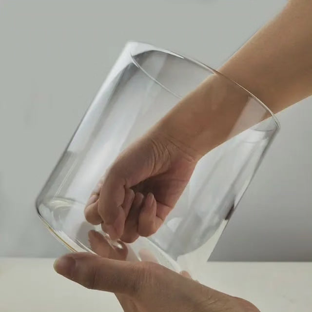 Conteneurs de stockage en verre à grande capacité