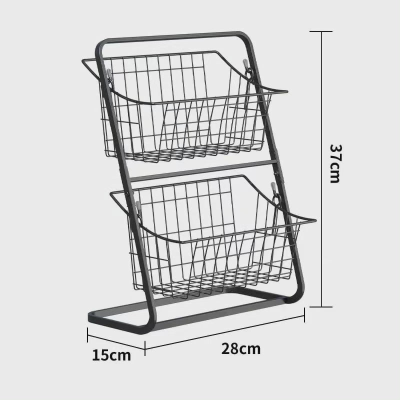 organisateur/rangement à 2 niveaux multitâche