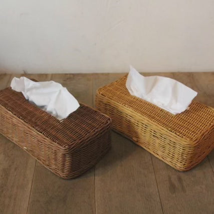 Porte-serviettes en rotin