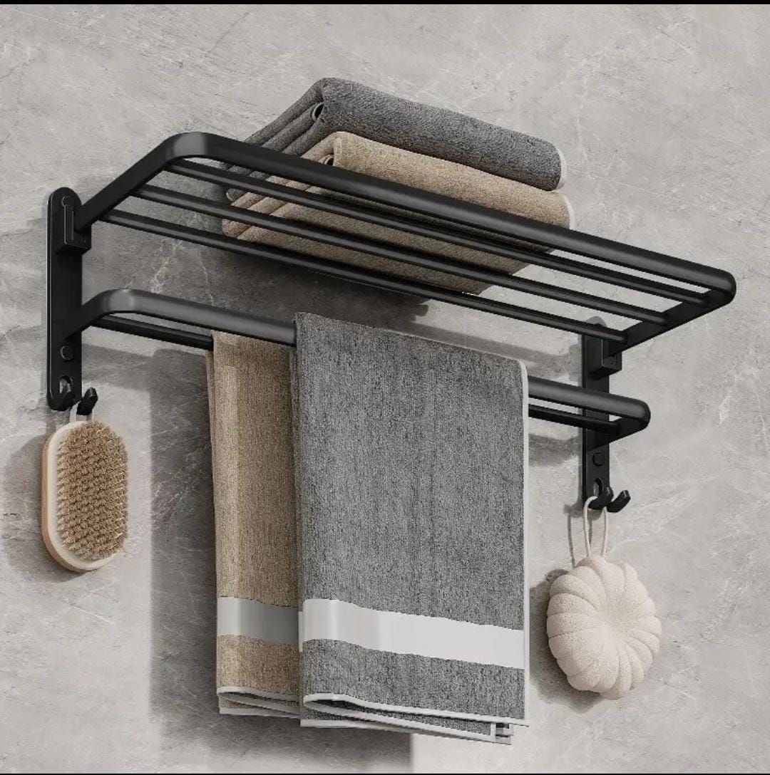 Support de serviette métallique de 60 cm