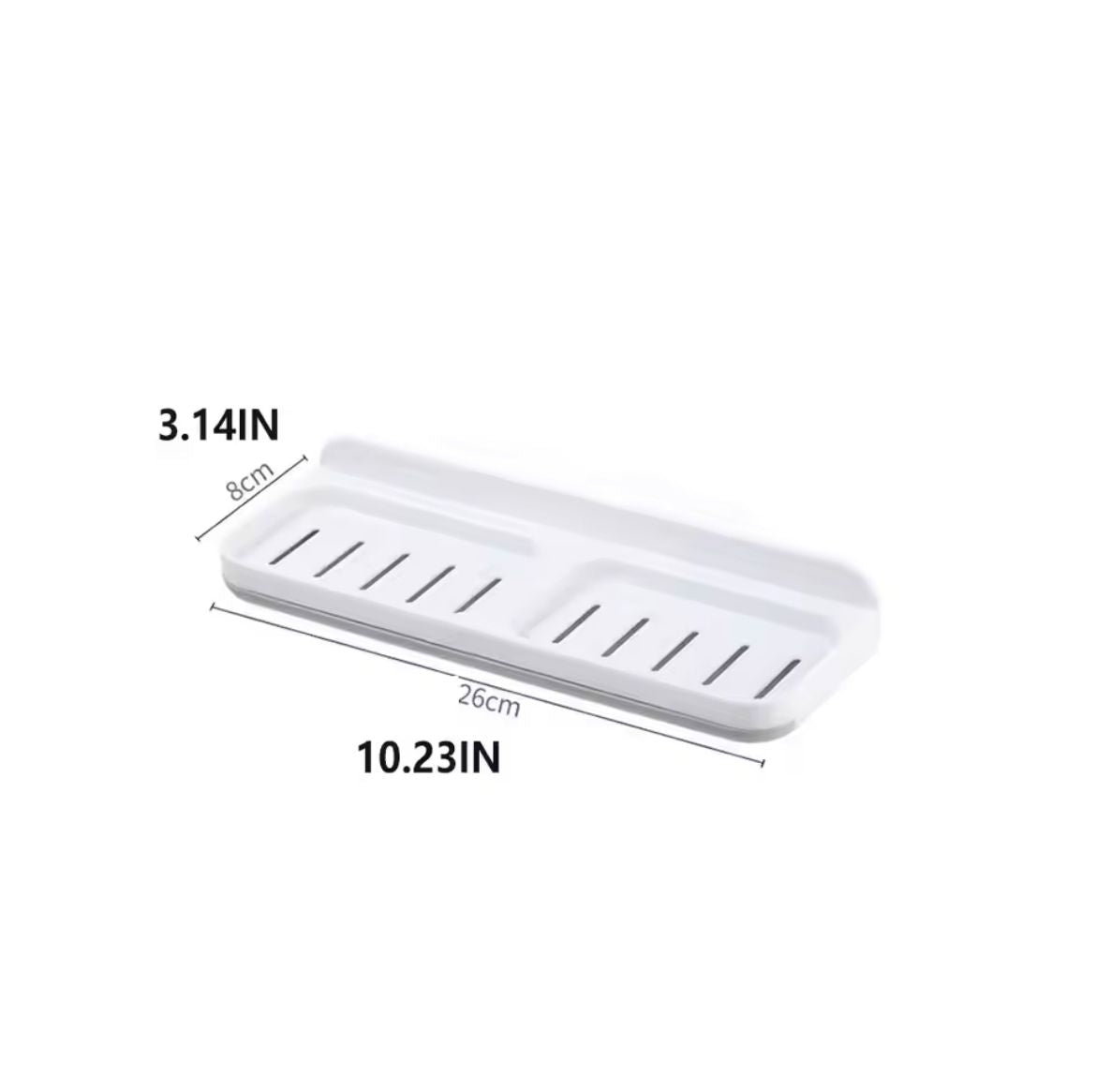Support de savon autocollant pour salle de bain