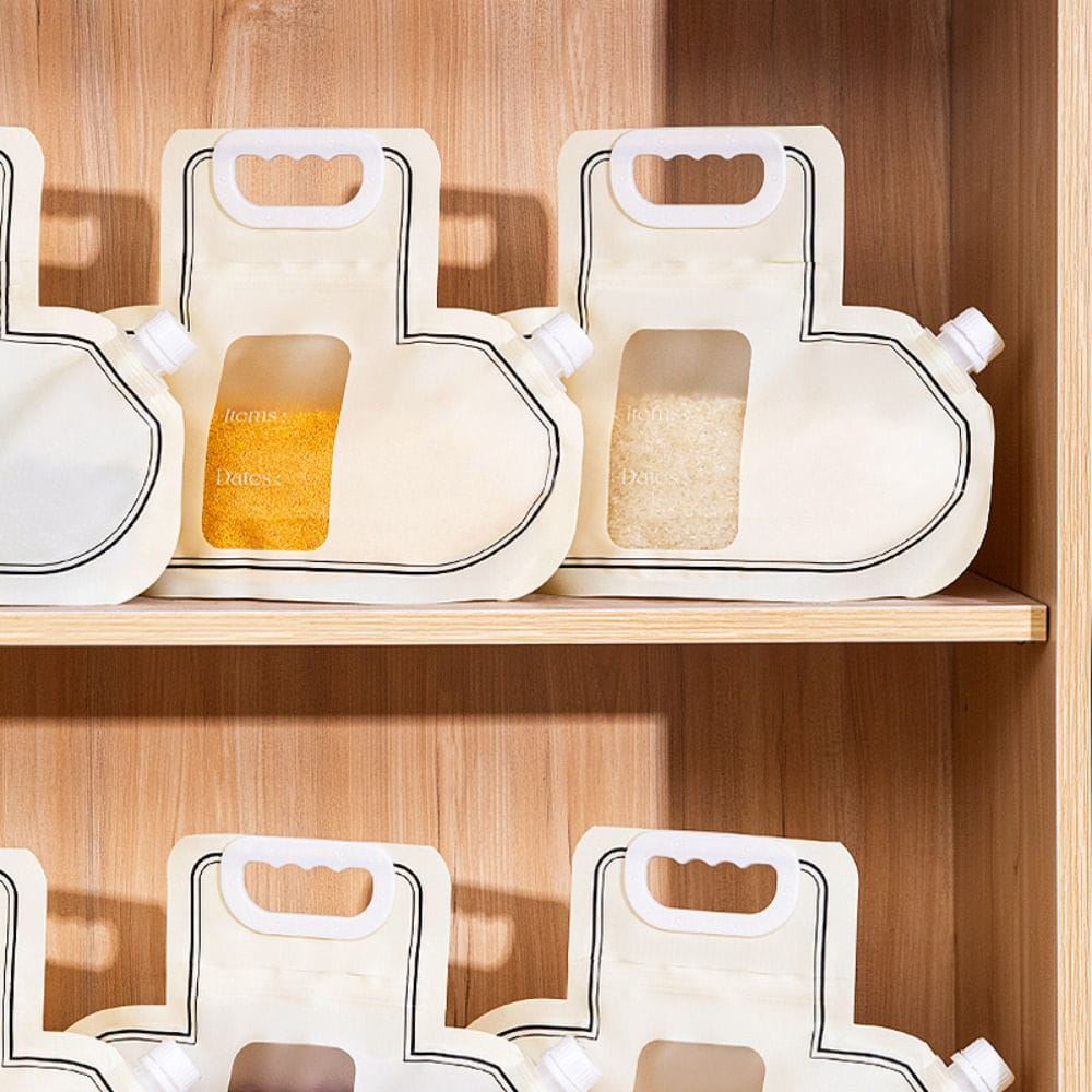 Sacs de rangement pour céréales portables