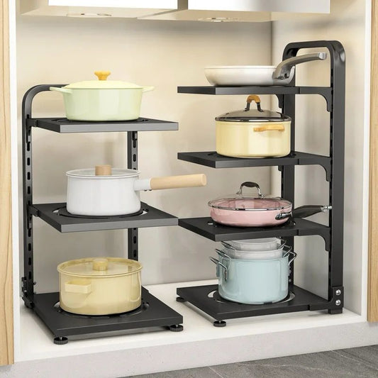 Râtelier de rangement pour casseroles