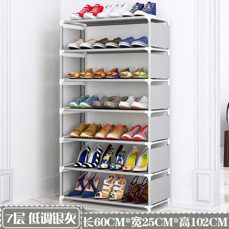 Étagère à chaussures à 7 niveaux