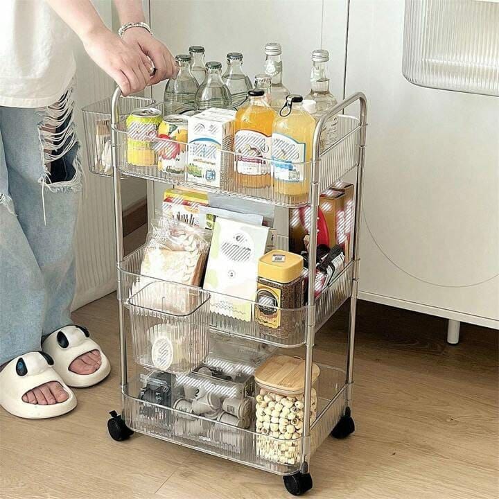 organiseur cosmétique multifonction à 3 couches