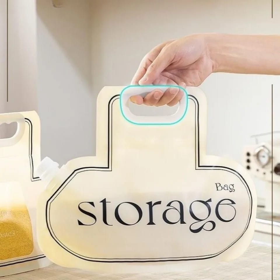 Sacs de rangement pour céréales portables