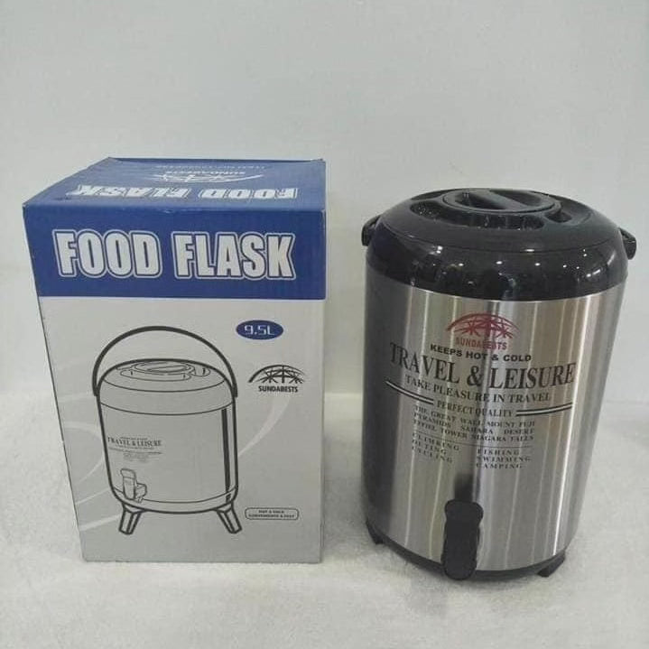 Urne à thé 9.5L disponible en options à robinet simple et à double robinet