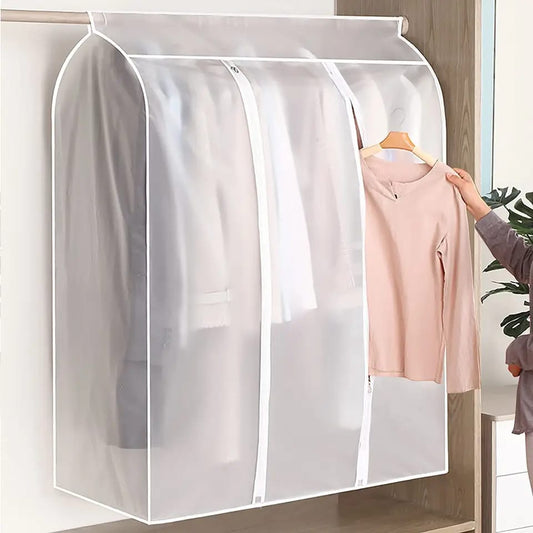 Protecteur de vêtement à fermeture éclair 3 dimensions antipoussière