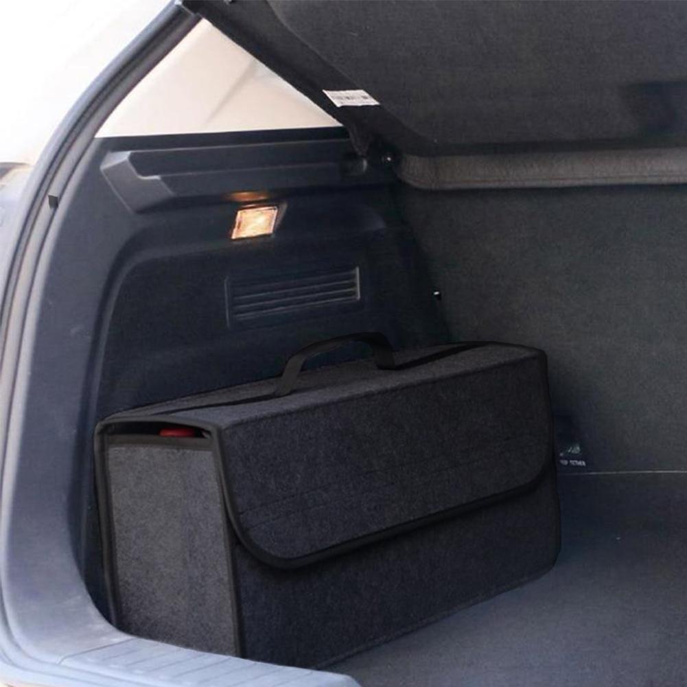 Organisateur de coffre de voiture pliable portable