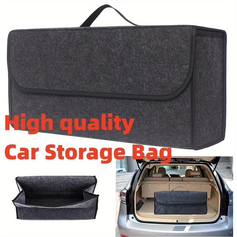 Organisateur de coffre de voiture pliable portable
