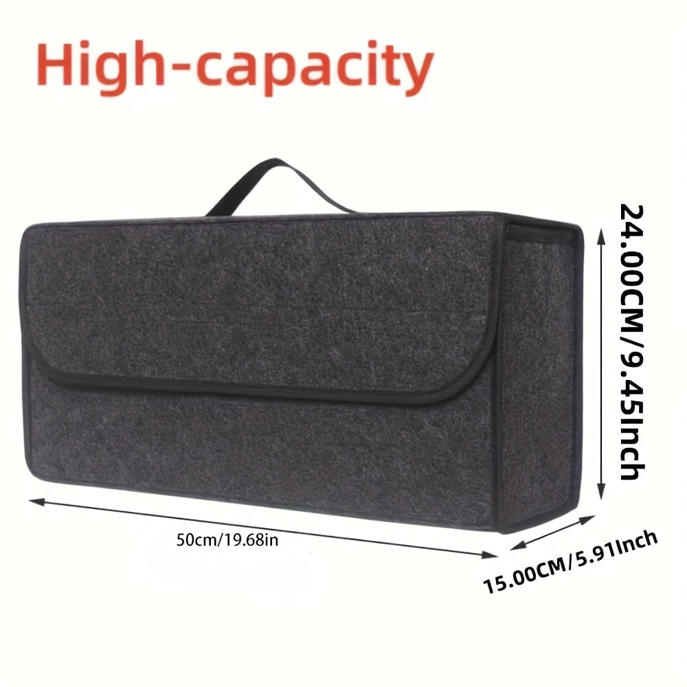 Organisateur de coffre de voiture pliable portable