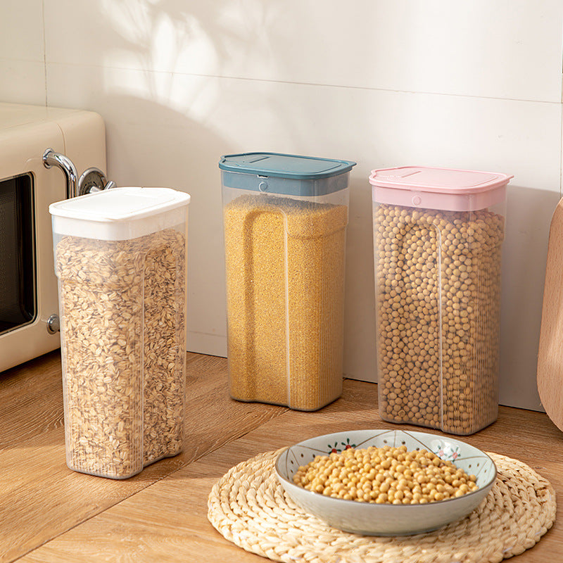 Boîte de rangement pour céréales et grains ménagers de cuisine