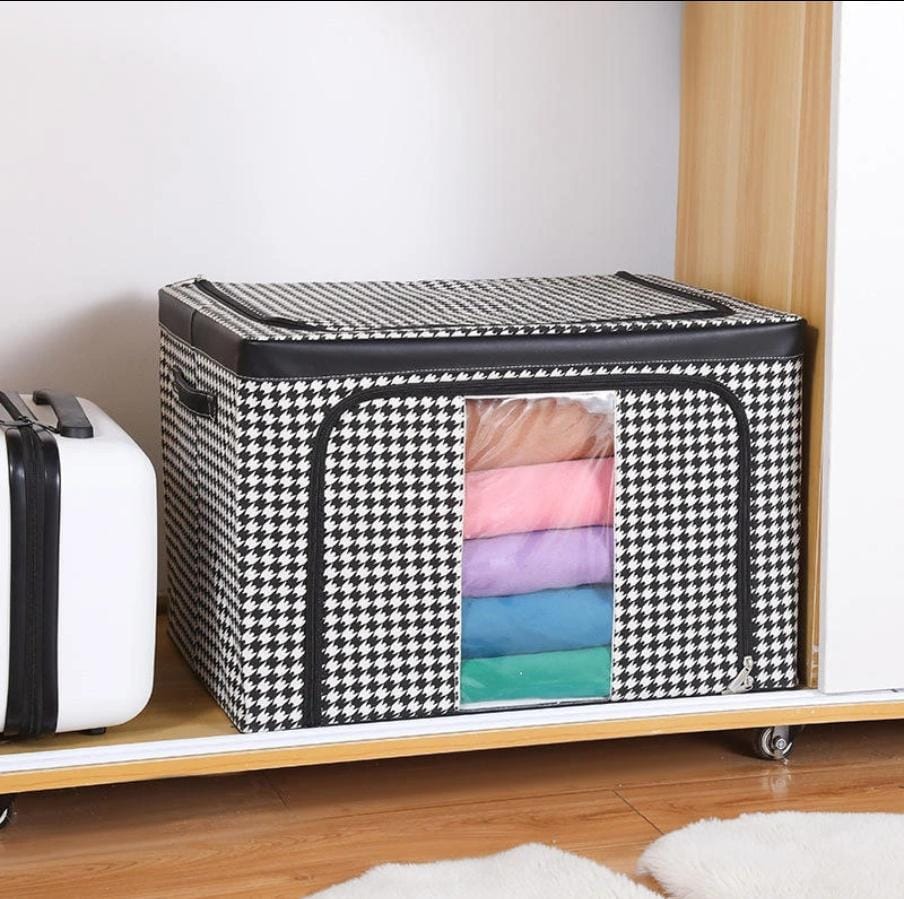 Boîte de rangement à carreaux