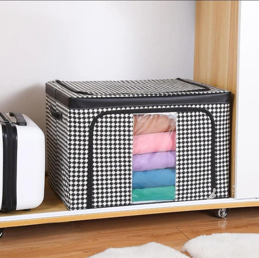 Boîte de rangement à carreaux