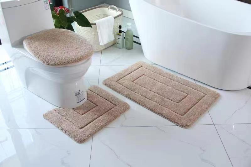 Set de toilette en velours 3 pièces