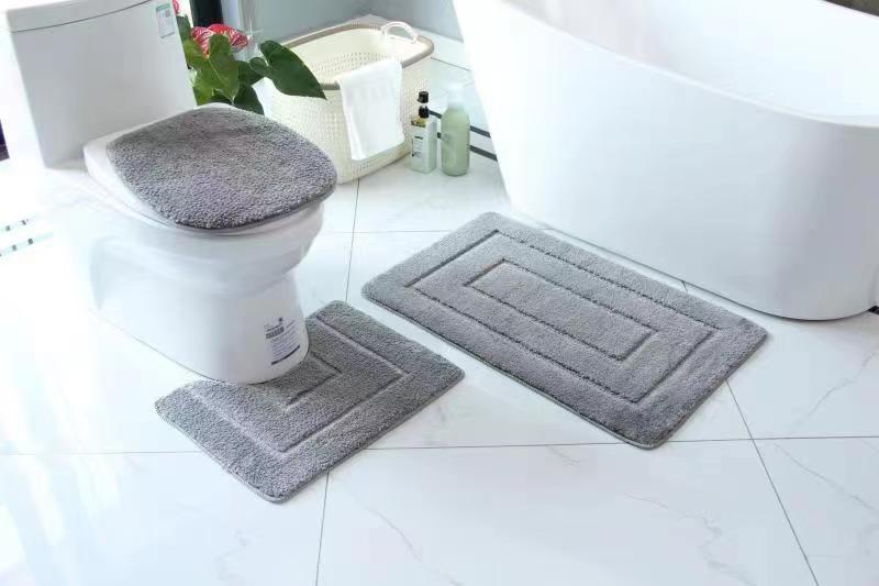Set de toilette en velours 3 pièces