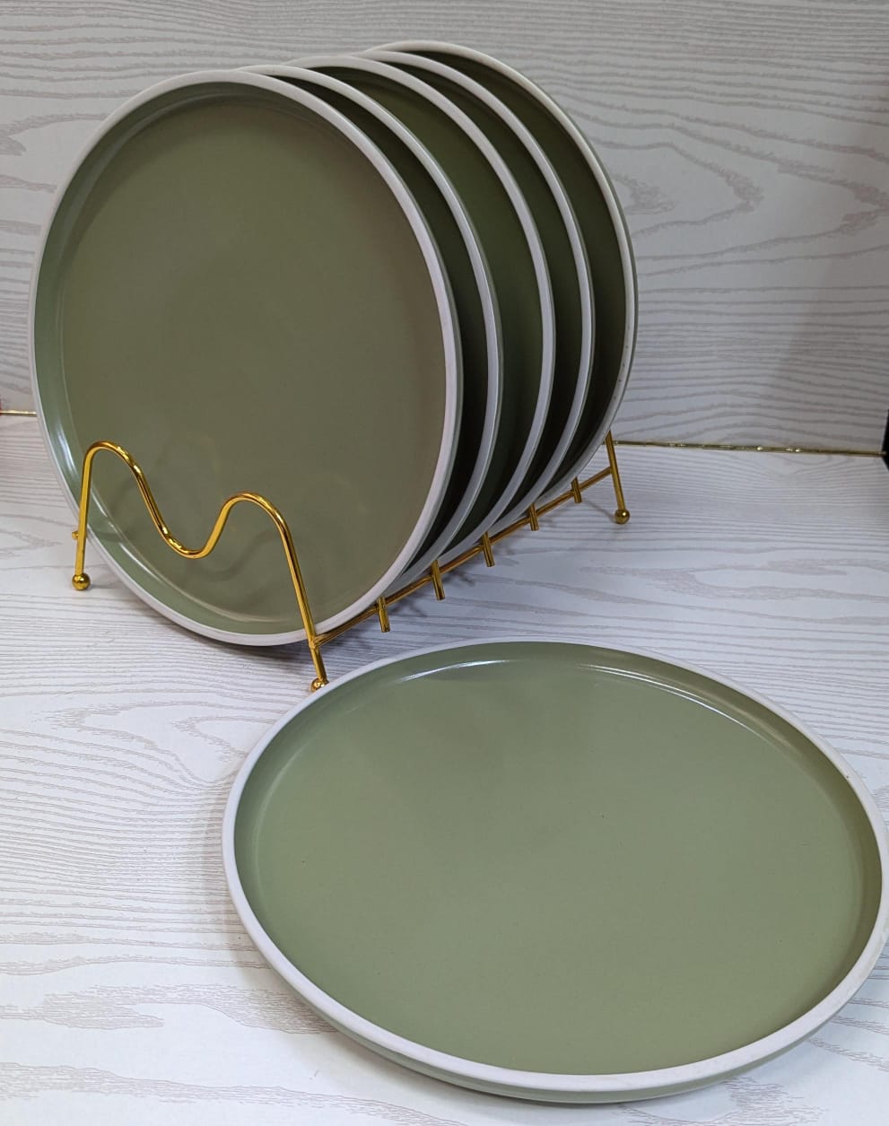 6pcs Assiettes