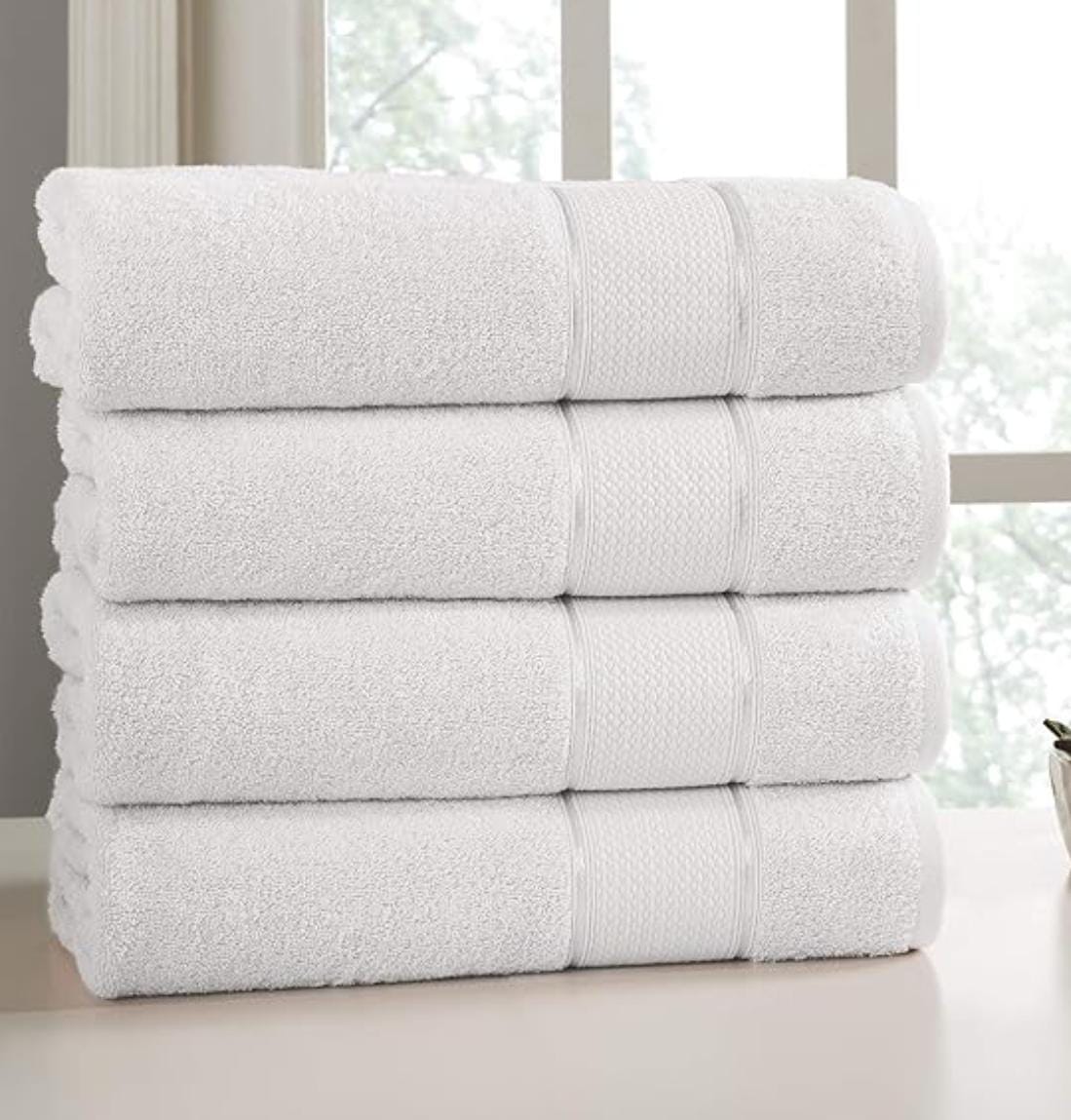 Serviettes blanches
