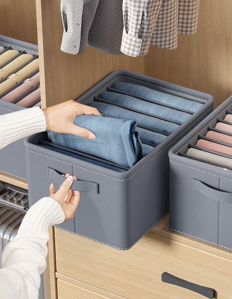 9 Grille Jeans Placard Organisateur NoirNov