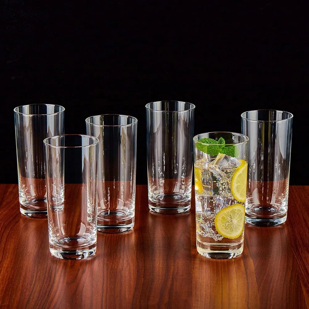 6pcs verres à jus fins