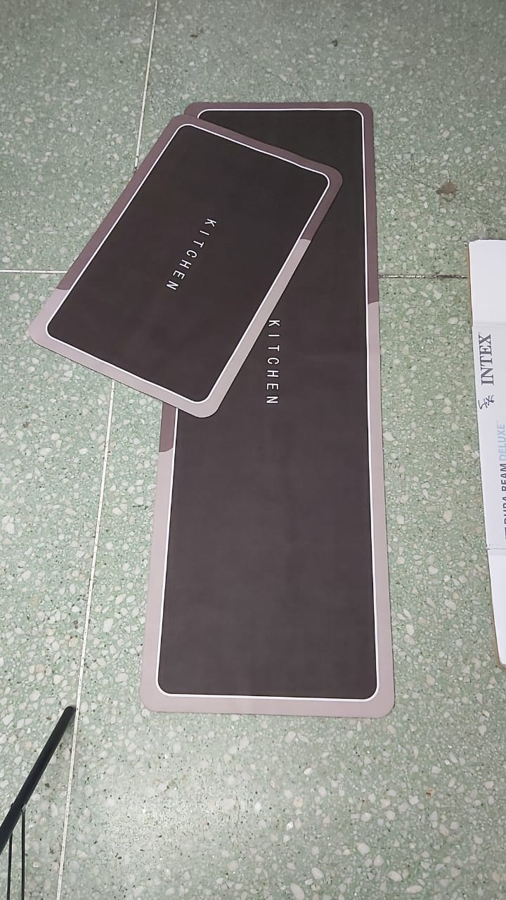 Tapis antidérapants en caoutchouc pour cuisine
