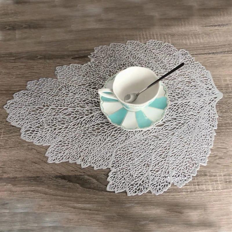 6pcs tapis de table en pvc non tissé