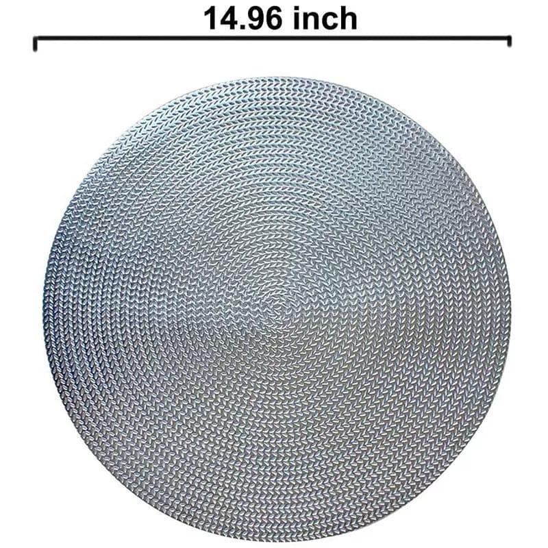 6pcs tapis de table en pvc non tissé