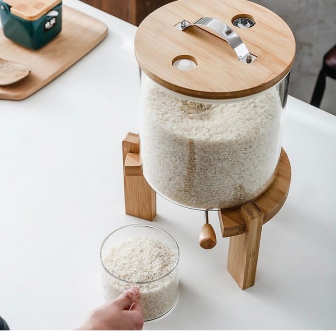 Distributeur de céréales de riz