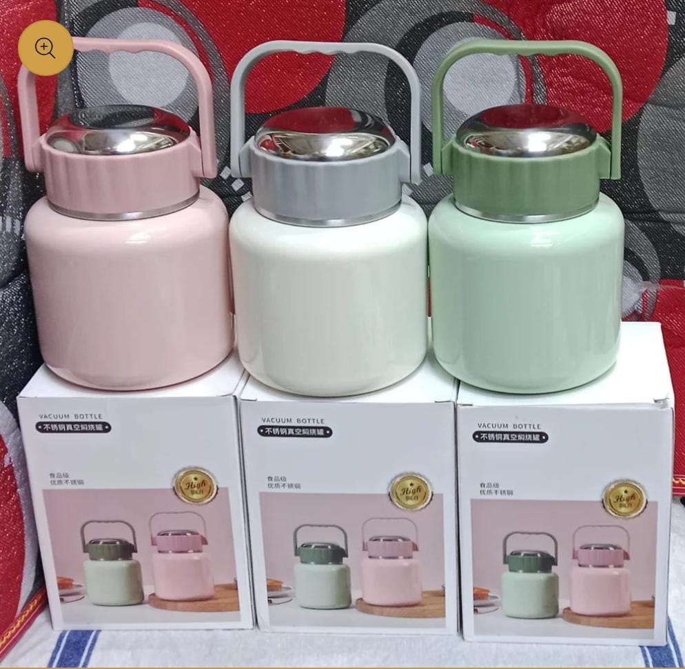 Flasque alimentaire thermique isolée portable