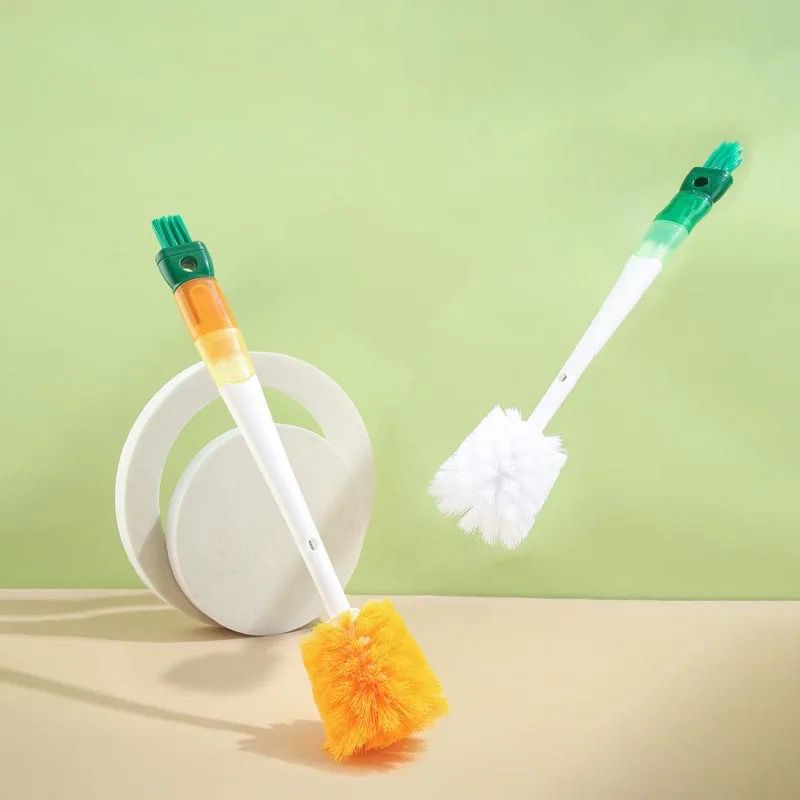Brosse de nettoyage de bouteille 5 en 1 à long manche