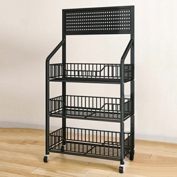 étagère multipurpose robuste à 3 niveaux