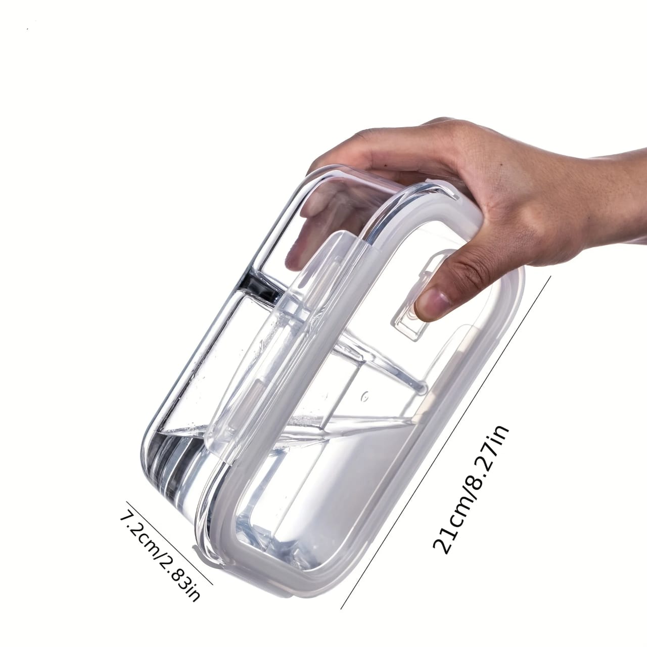 Boîte à lunch en verre borosilicate