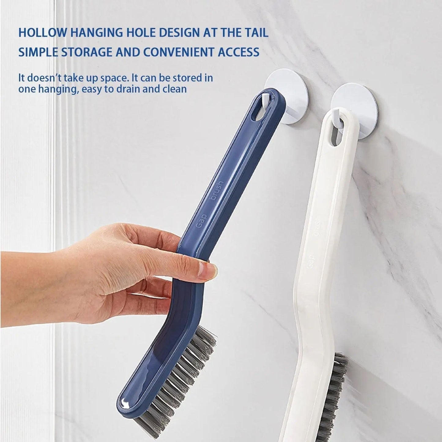 Brosse de nettoyage multifonction pour fissures