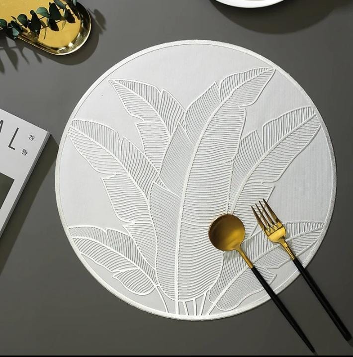 6pcs sets de nappe rondes