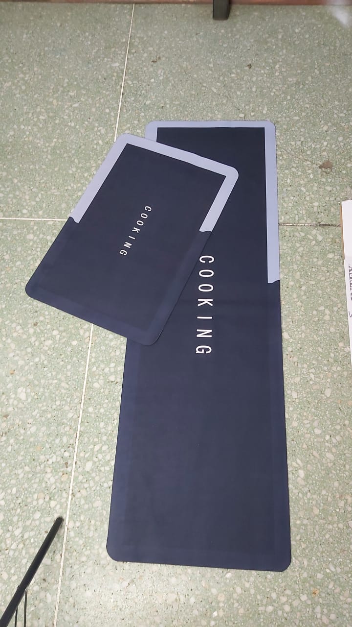 Tapis antidérapants en caoutchouc pour cuisine