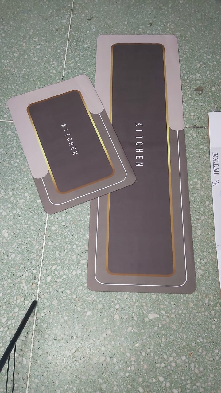 Tapis antidérapants en caoutchouc pour cuisine